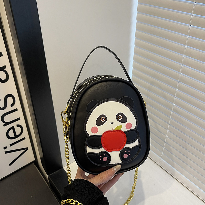 百搭通勤小众包单肩包斜挎包都市可爱熊猫女包2026新款简约手机包,箱包皮具/热销女包/男包,单肩包,淘宝优惠券,粉丝福利购,淘宝优惠卷