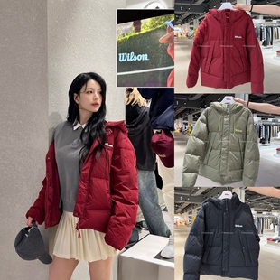 [韩国直邮]wilson威尔胜男女羽绒服网球外套 26年奥莱折扣新款