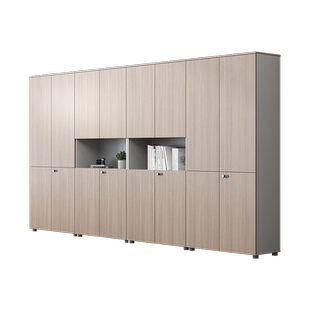 定制文件柜资料柜木质老板书柜板式档案柜办公室柜子储物柜订制做