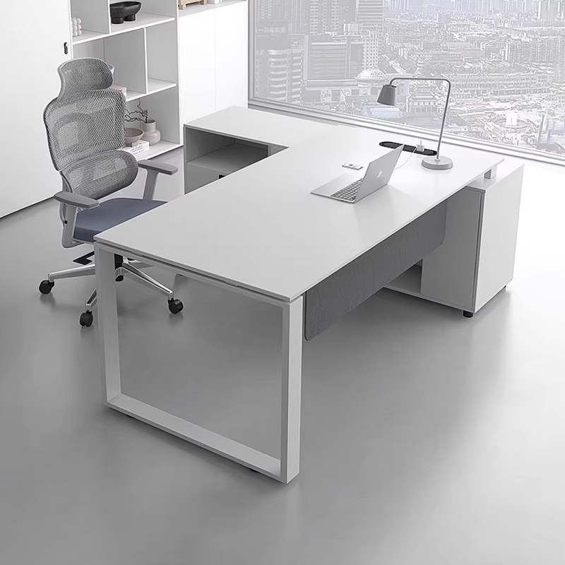 简约主管桌办公桌简约现代老板桌时尚大班台经理桌办公家具设计师