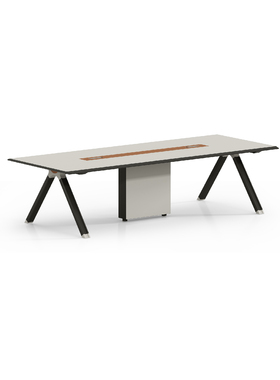 办公会议桌长桌简约现代会议室桌椅组合小型会议桌子接待洽谈条桌