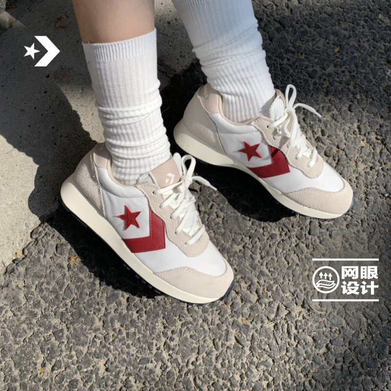【学院复古跑鞋】CONVERSE匡威 Omega Trainer休闲运动鞋A13377C