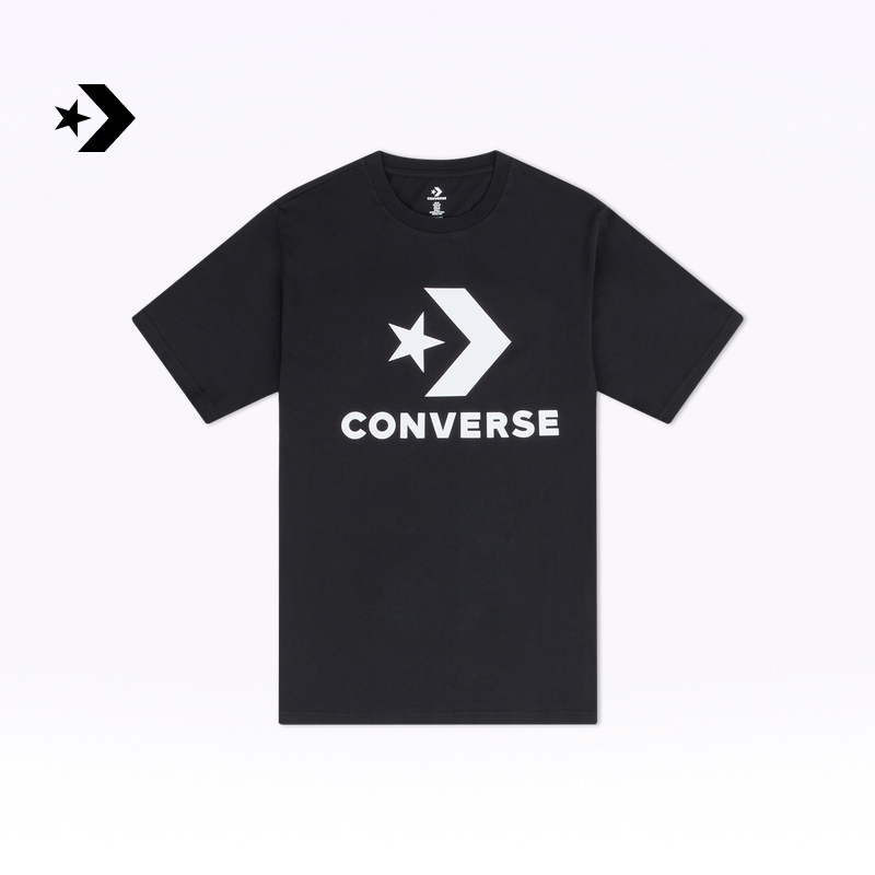 CONVERSE匡威官方 男女叠穿美式经典圆领全棉短袖T恤UCJ639