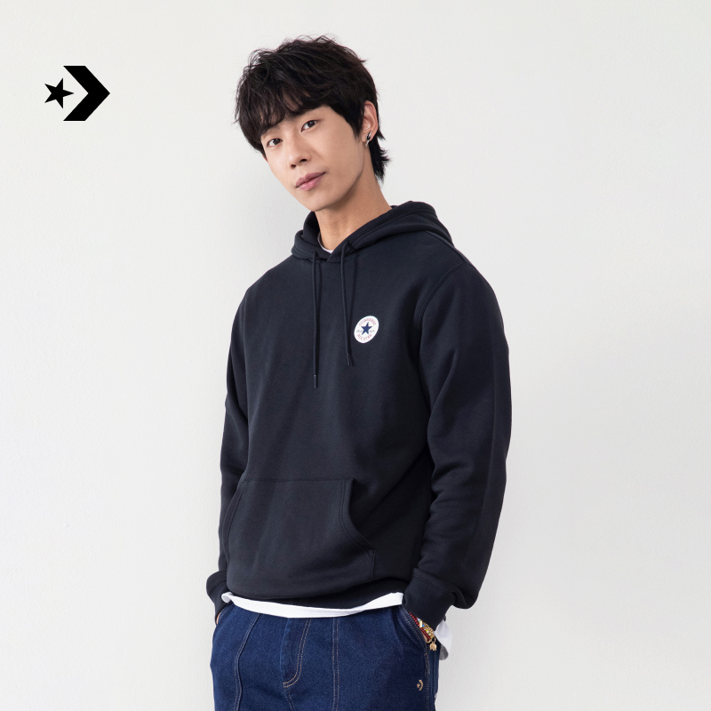 CONVERSE匡威官方 秋冬新品男女经典连帽卫衣基础款上衣UCJ209