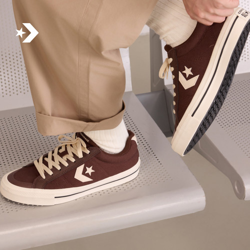 CONVERSE匡威官方 Sport Casual男女漫步星箭休闲板鞋A13222C