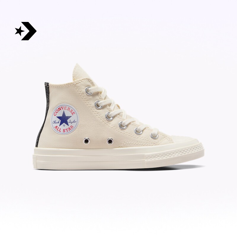 converse匡威converse x play cdg chuck70儿童高帮运动鞋a08803c