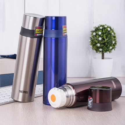 日本进口膳魔师杯盖款真空保温杯