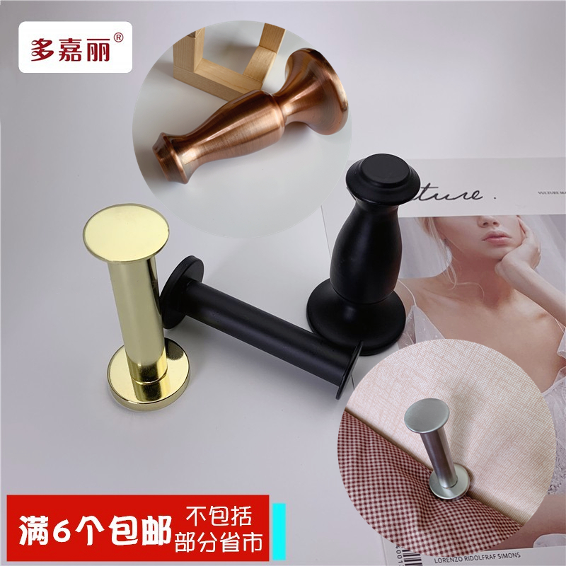 服装挂钩黑色金色银铜欧式挂钩架