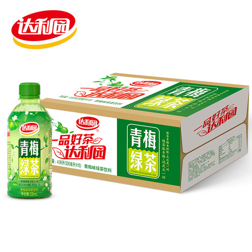 达利园青梅绿茶330ml*15瓶