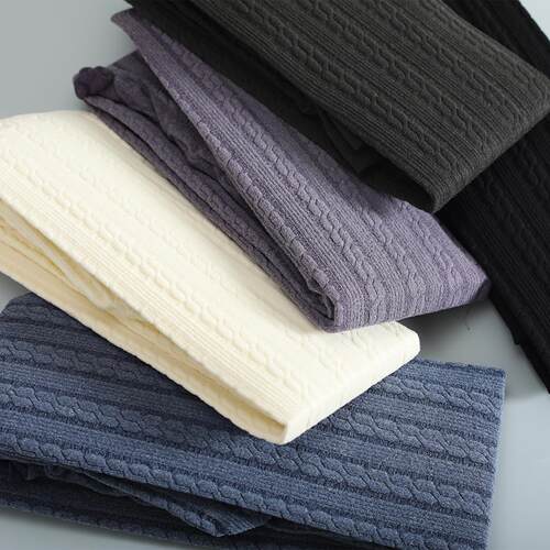 显瘦麻花丝袜天鹅绒防勾丝哑光