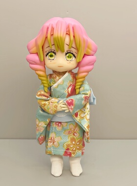 甘露寺蜜璃ob11娃娃鬼灭之刃12分BJD整娃二次元可动人偶生日礼物