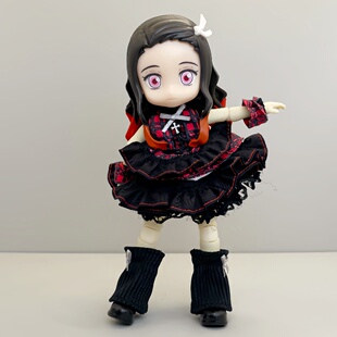 祢豆子ob11全套娃娃鬼灭之刃12分整娃BJD可动人偶二次元生日礼物