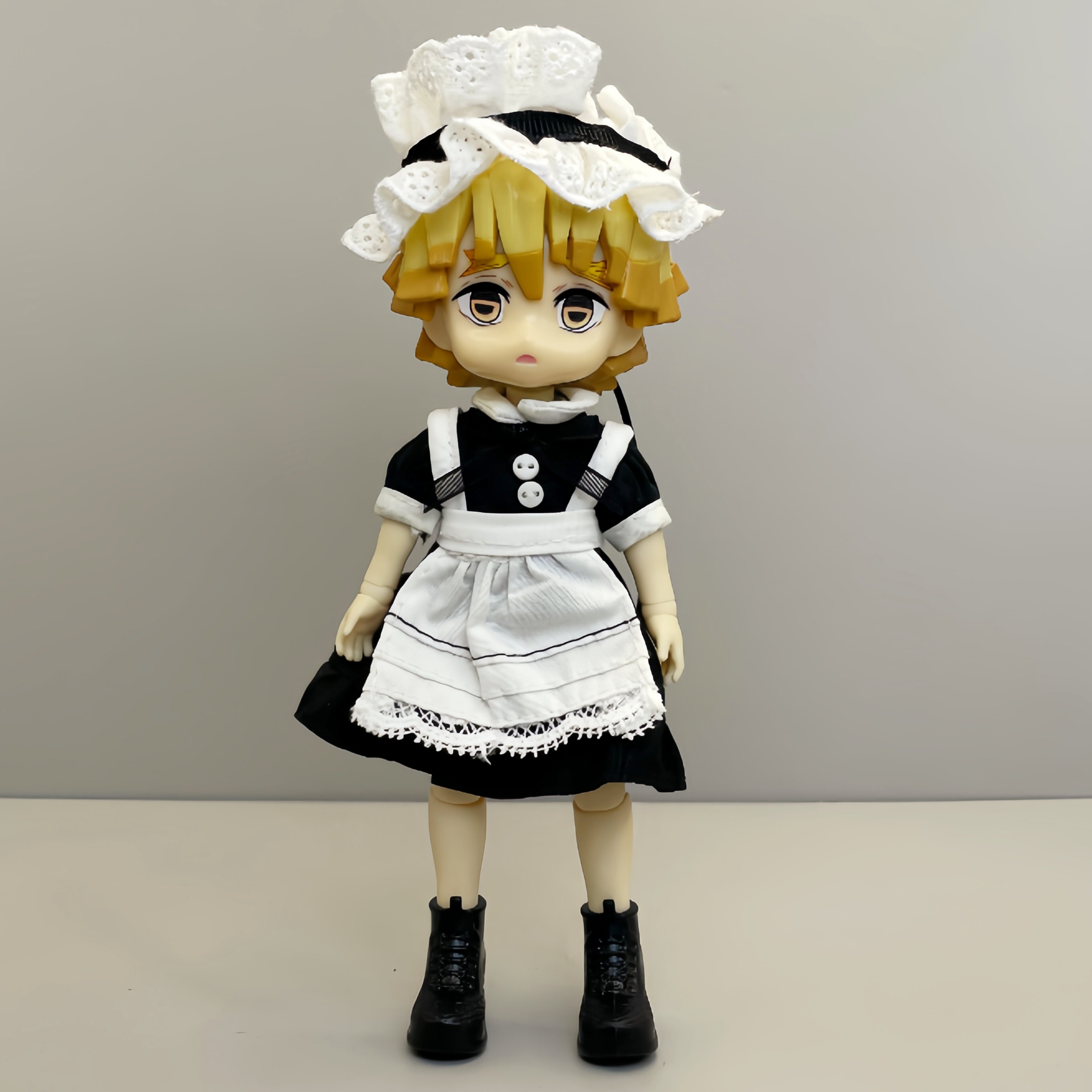 我妻善逸ob11娃娃鬼灭之刃12分BJD整娃二次元可动人偶生日礼物