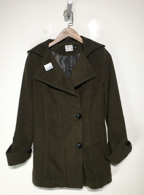 品牌折扣   时尚毛呢外套G23-L3442