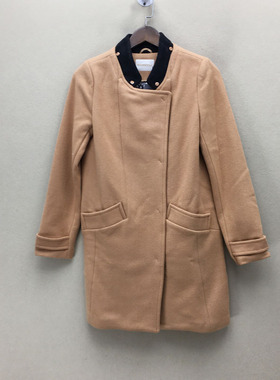 品牌折扣  毛呢大衣潮款 G23-L0834切