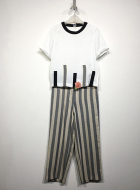 乔系列 D91564 时尚套装品牌女装折扣 切