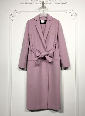 欧系列 D96114 时尚双面呢毛呢外套品牌女装折扣