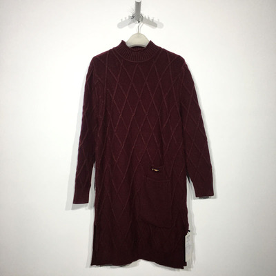 乔系列 D96526 时尚针织连衣裙品牌女装折扣