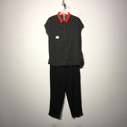 潮系列 D93620 时尚套装两件套品牌女装折扣