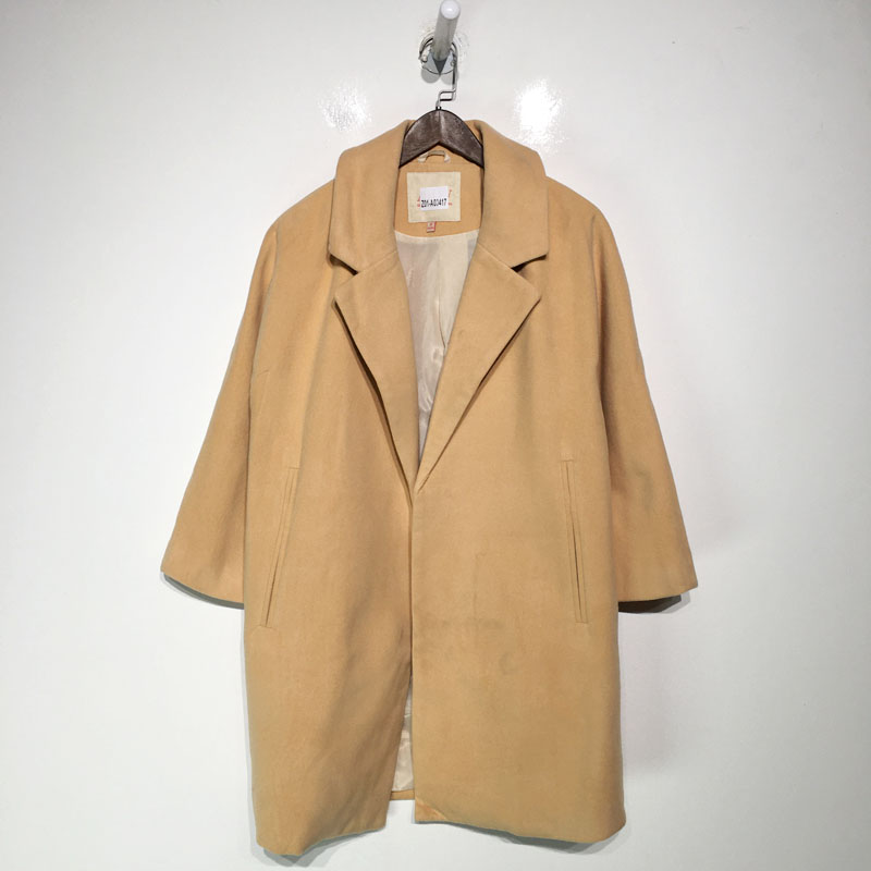 品牌折扣   时尚毛呢外套Z01-A03417