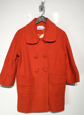 品牌折扣   时尚羊毛毛呢外套G23-L3394