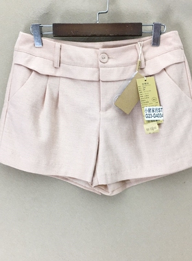 品牌折扣 短裤潮款 G23-G4034确全
