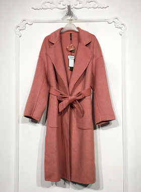 西树系列 D90404 时尚双面呢外套品牌女装折扣