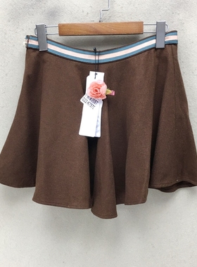 品牌折扣 毛呢短裙潮款 G22-K7570切