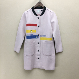 L2659切 G23 品牌折扣 大衣潮款