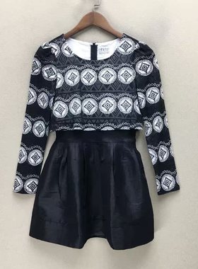 品牌折扣  长袖连衣裙潮款 G23-C3187全