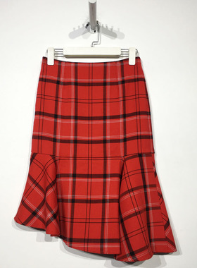 欧系列 D82334 时尚半身裙品牌女装折扣