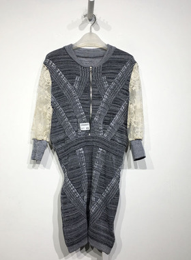 素J系列 D98441 时尚针织连衣裙品牌女装折扣