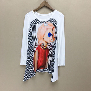 G22 品牌折扣 潮款 上装 A5882切 长袖