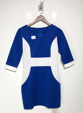 品牌折扣 长袖连衣裙潮款 G23-J6979