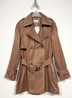 卡DL系列 D94470 时尚风衣外套品牌女装折扣