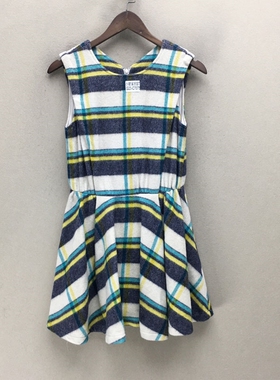 品牌折扣    毛呢无袖连衣裙潮款 G23-C7075 切