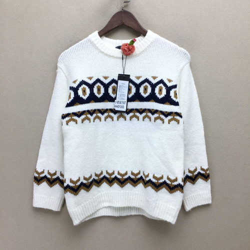 品牌折扣    毛衣潮款 HH01383 切