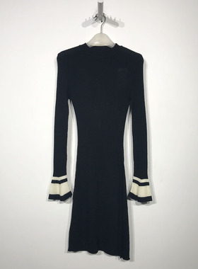 洛K系列 D86567 时尚针织连衣裙品牌女装折扣