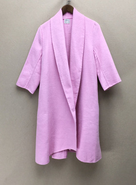 品牌折扣  双面羊毛大衣潮款 G23-L3224切