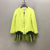 G23 品牌折扣 毛呢大衣潮款 L2053切