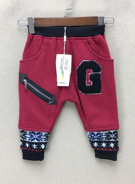 品牌折扣   童装裤子潮款G24-C00845切