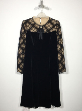 乔系列 D90221 时尚连衣裙品牌女装折扣