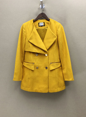 品牌折扣  毛呢大衣潮款 G23-L1770切