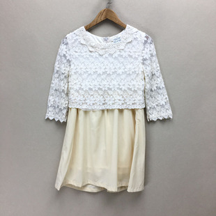 H1420切 G23 品牌折扣 连衣裙潮款