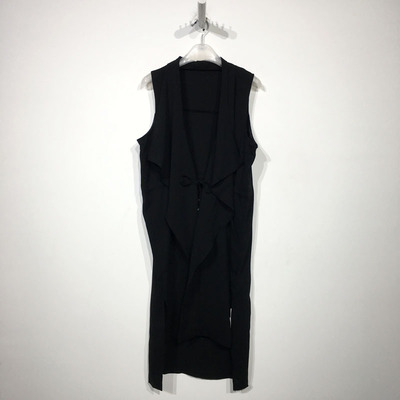 VE系列 D82496 时尚长款马夹品牌女装折扣