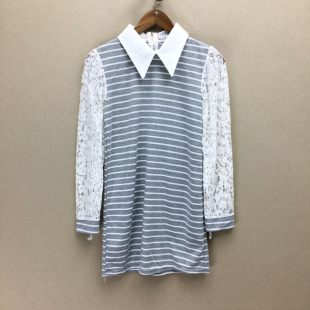 连衣裙潮款 长袖 HH00808切 品牌折扣 整