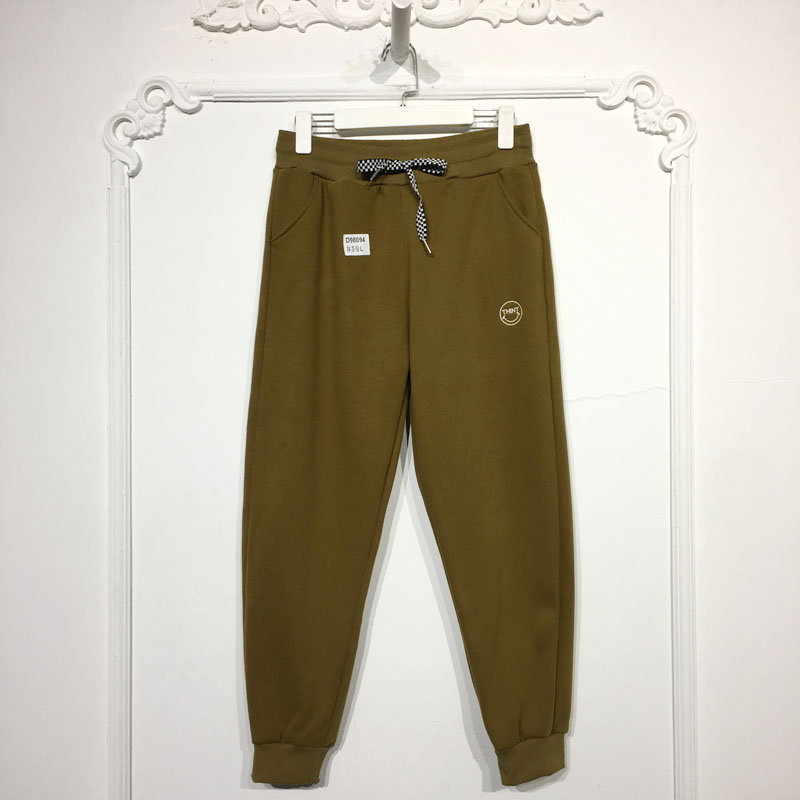 N系列 D98094 时尚绒里卫裤品牌女装折扣