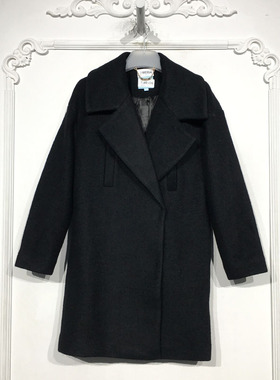 衣PTC系列旗下盛F系列 D90304 时尚毛呢外套品牌女装折扣