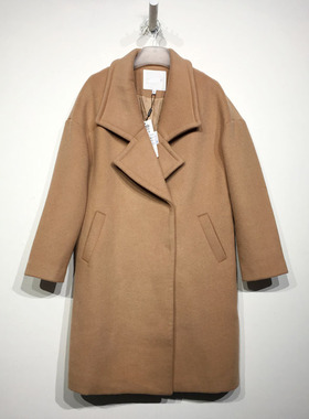 DTCK系列 D90395 时尚毛呢外套品牌女装折扣