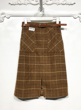 兰系列 D85865 时尚半身裙品牌女装折扣